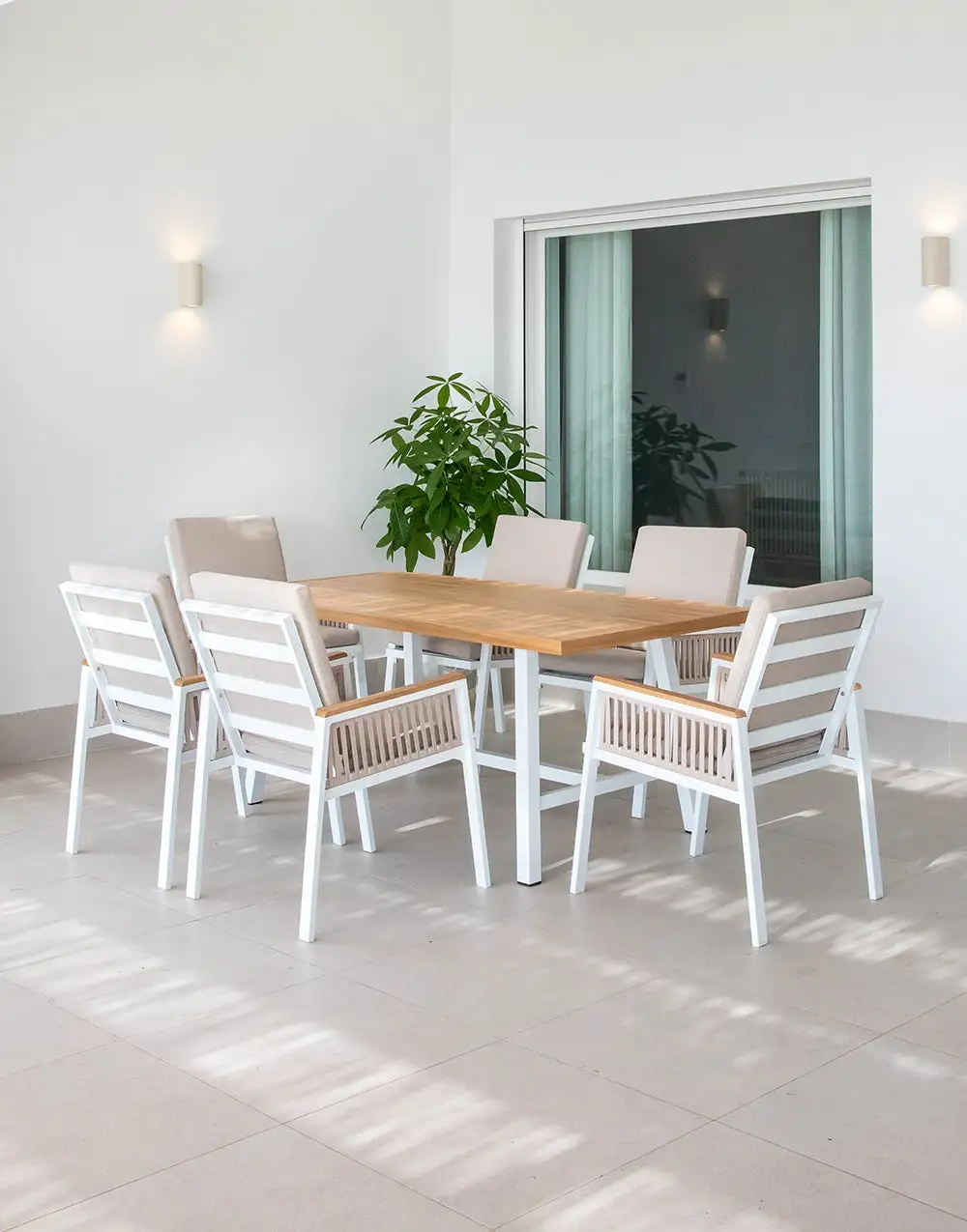 Compact Patio Dining Set