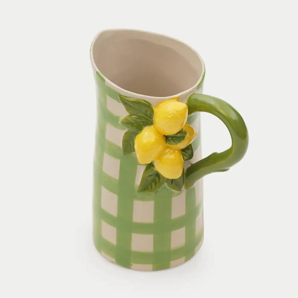 Check Ceramic Water Jug