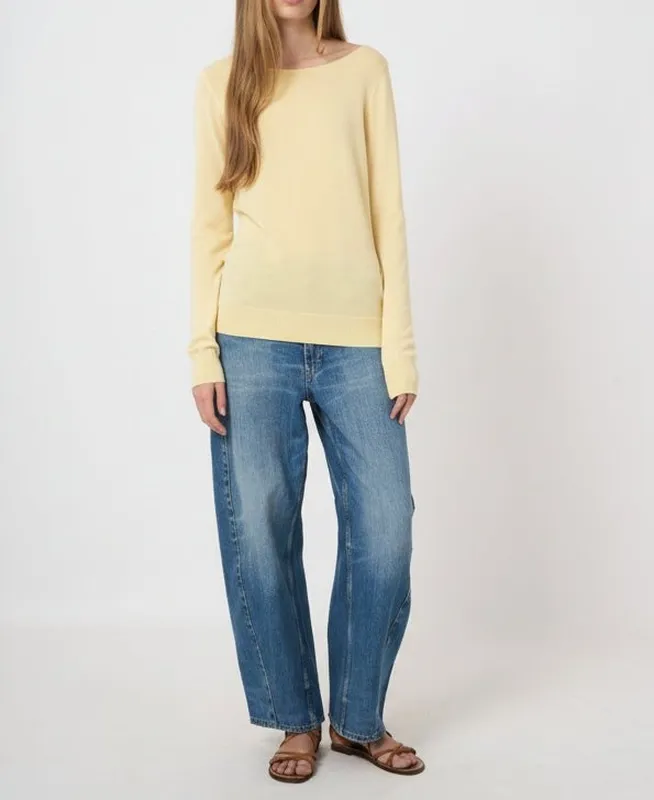 Cotton Ribbed Sweater