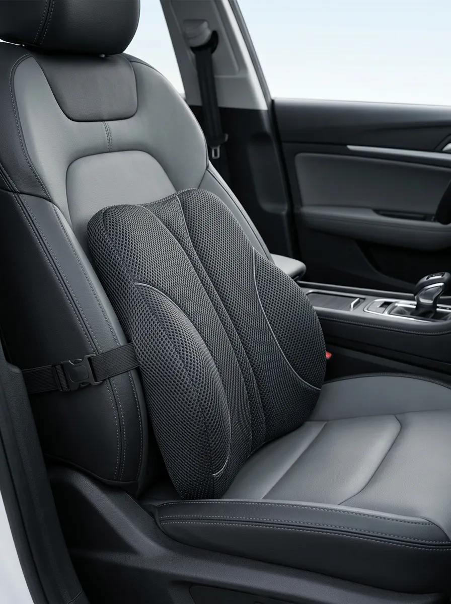 Mesh Car Lumbar Support Pillow