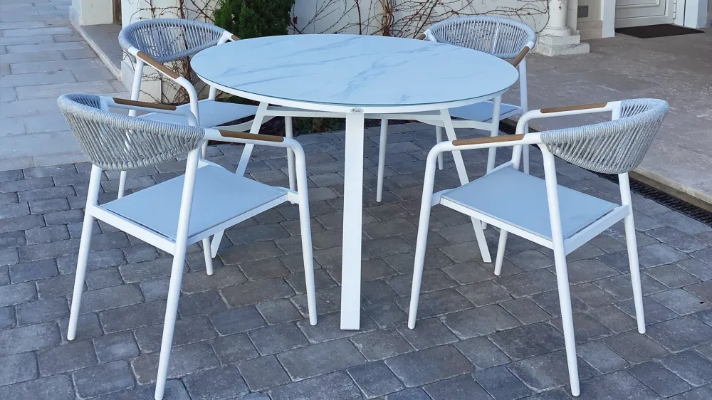 Stackable Aluminum Patio Chair