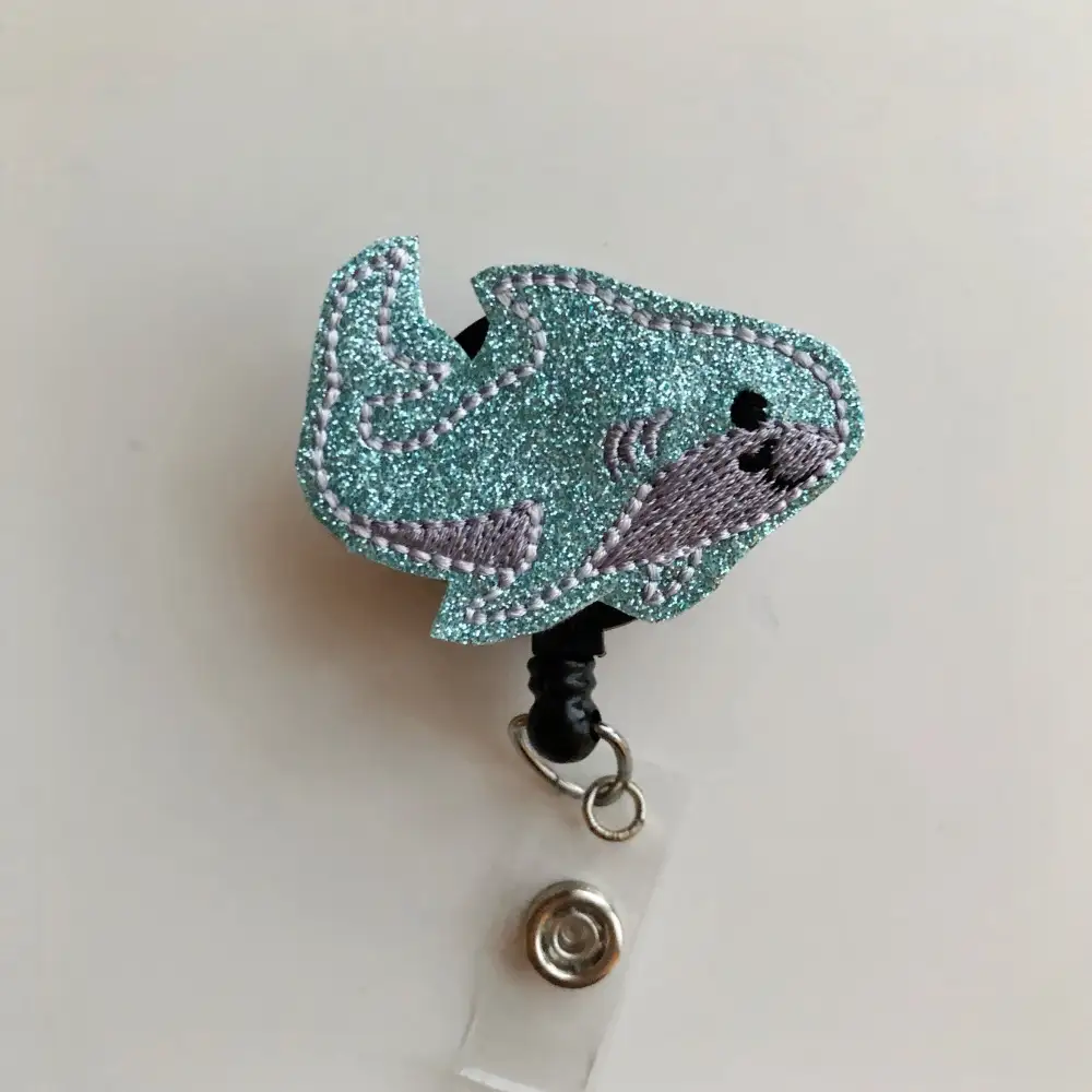 Shark Dive Retractable Badge Reel