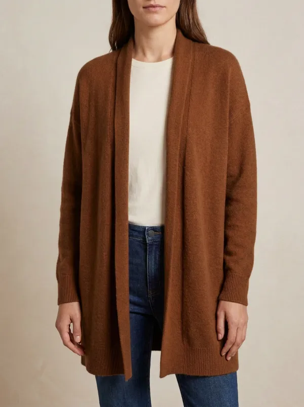 Prairie Open-Front Knit Cardigan