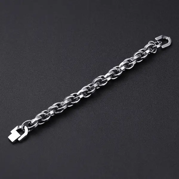 Crossover Link Bracelet