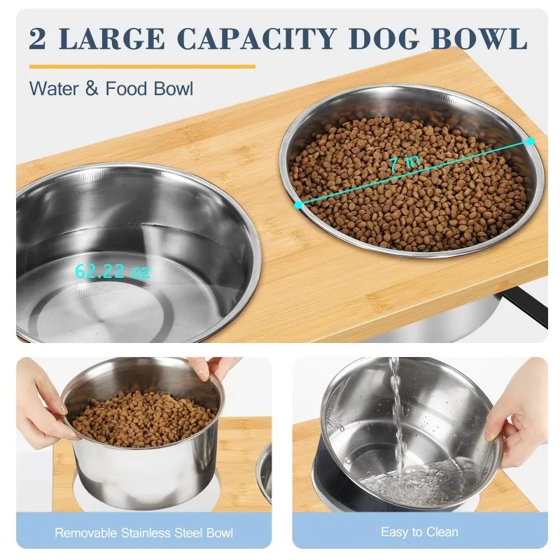 Elevated Double Pet Bowl
