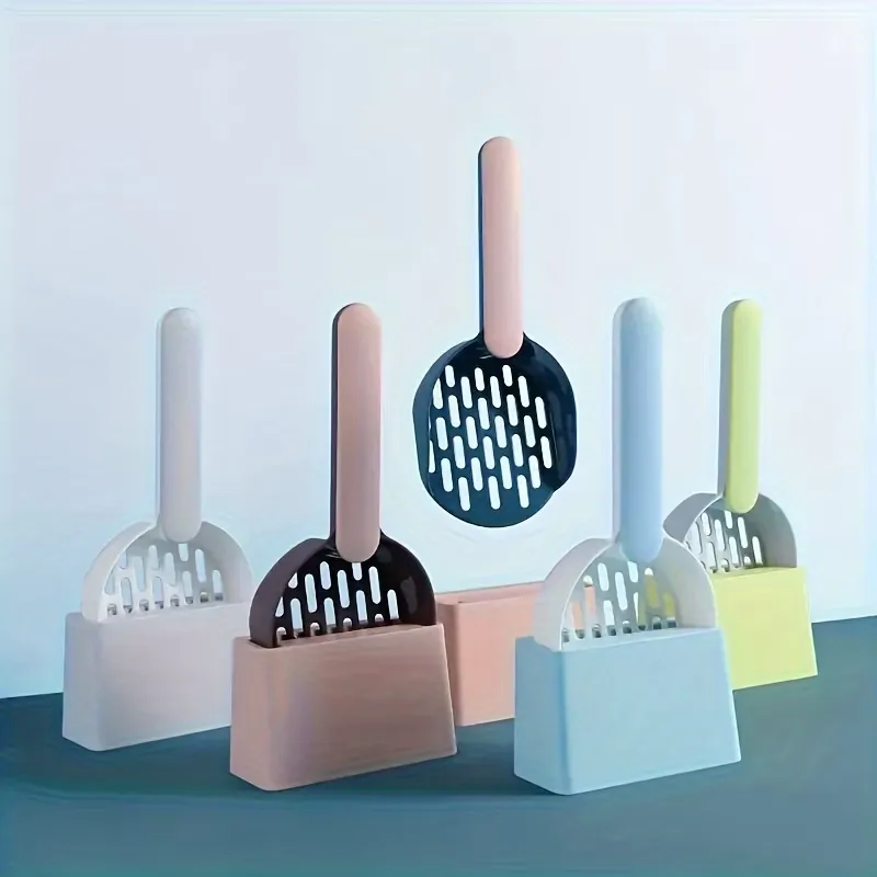 Cat Litter Scoop with Holder