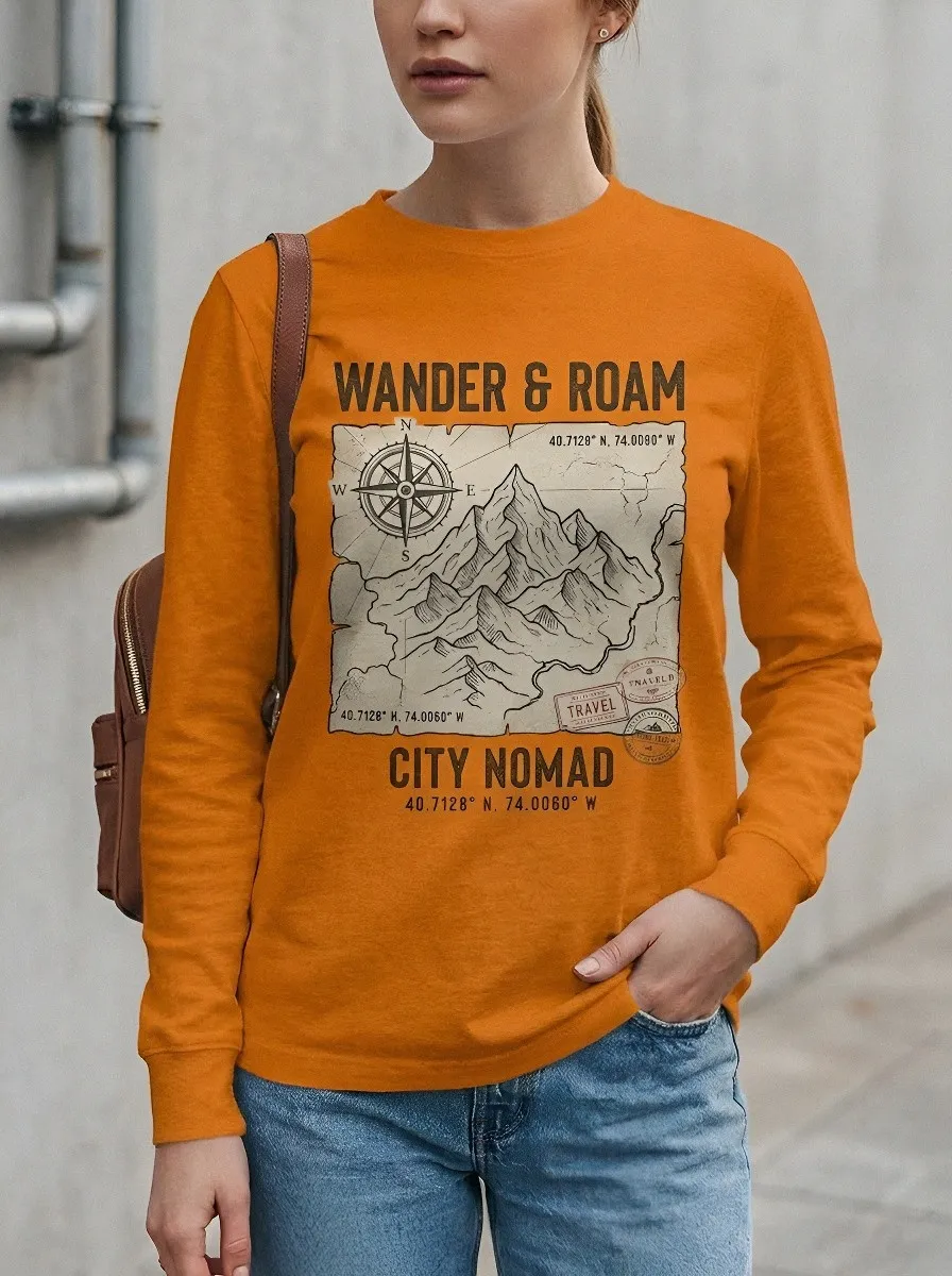Travel Lover Mountain Sweatshirt