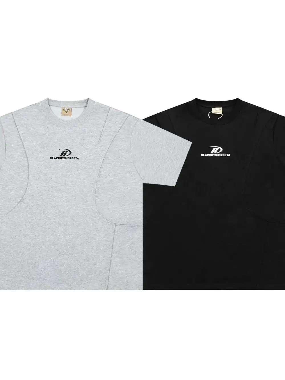 Structured Crew Neck Oversized Tee