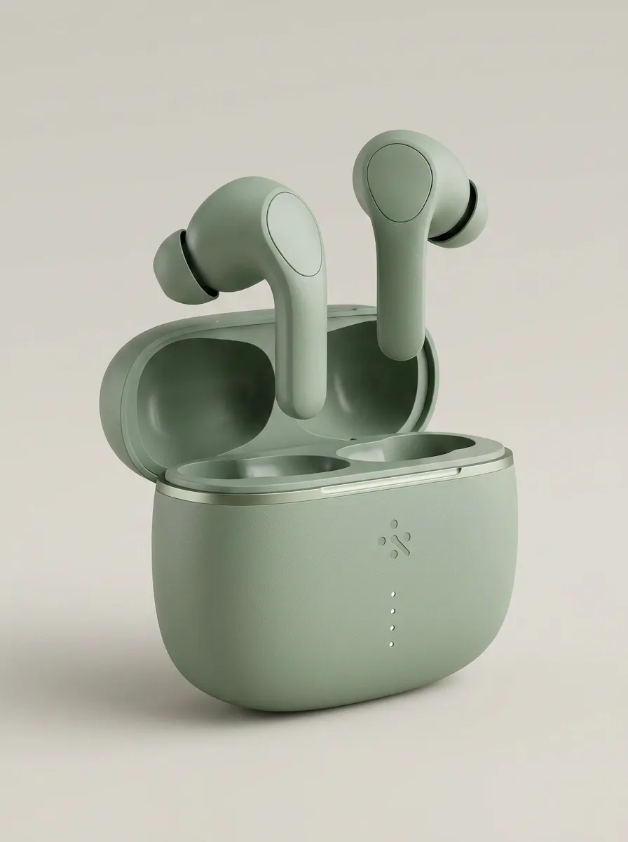 Streamlined Minimalist Wireless Earbuds