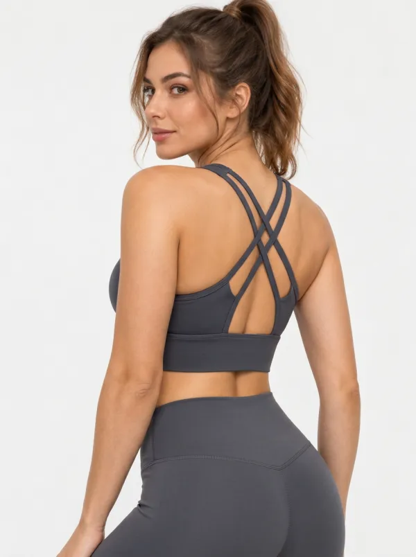 Women's Soft Touch Cross Back Training Bra