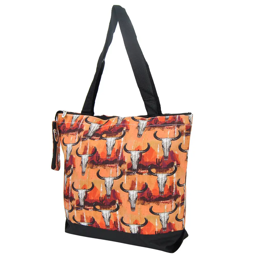 Rustic Landscape Canvas Tote Bag