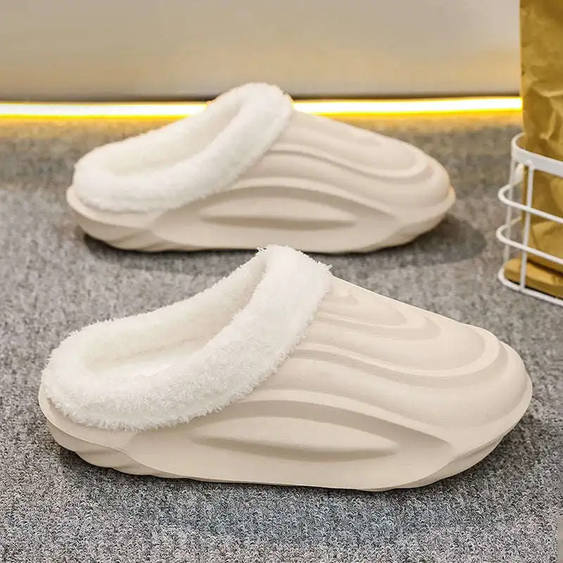 Gentle Step Plush Casual Slippers