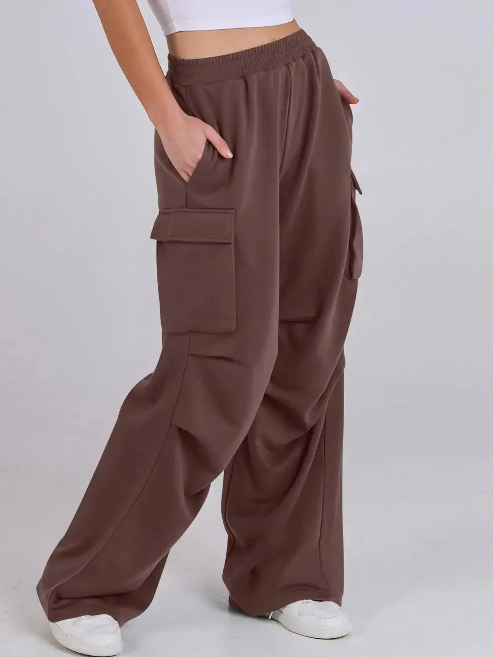 High Waist Wide Leg Pants