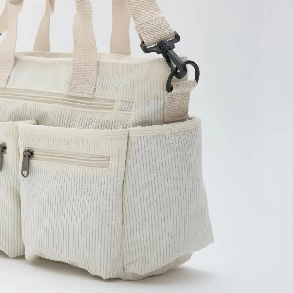 Open Top Crochet Crossbody Bag