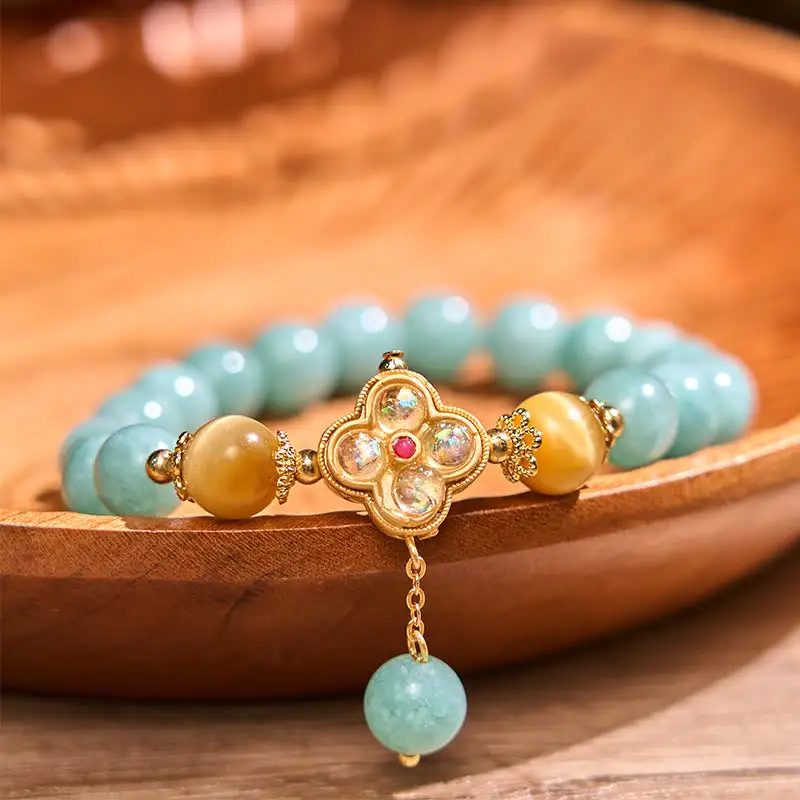 Classic Jade Tiger Eye Bracelet