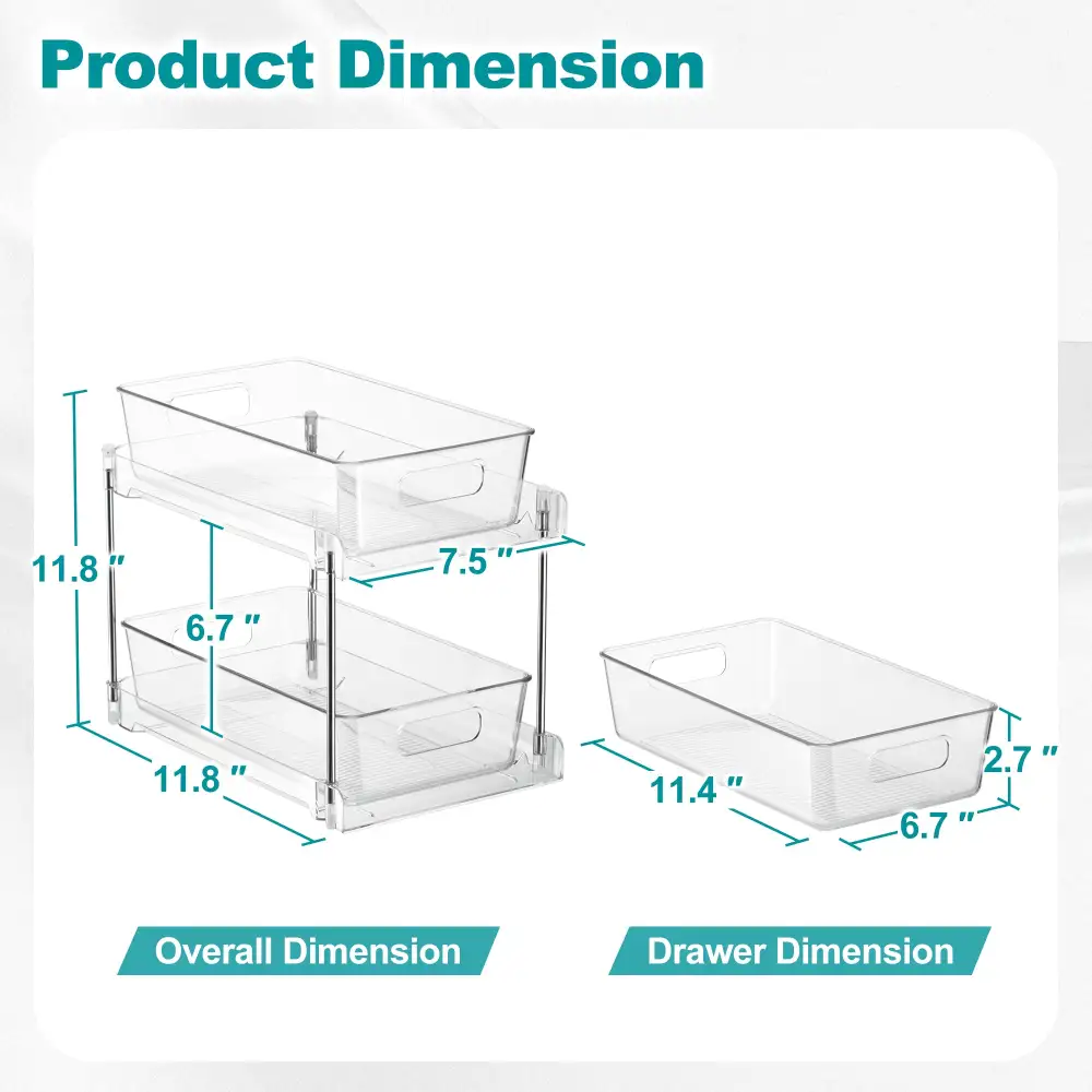 Tier Pull Out Office Organizers