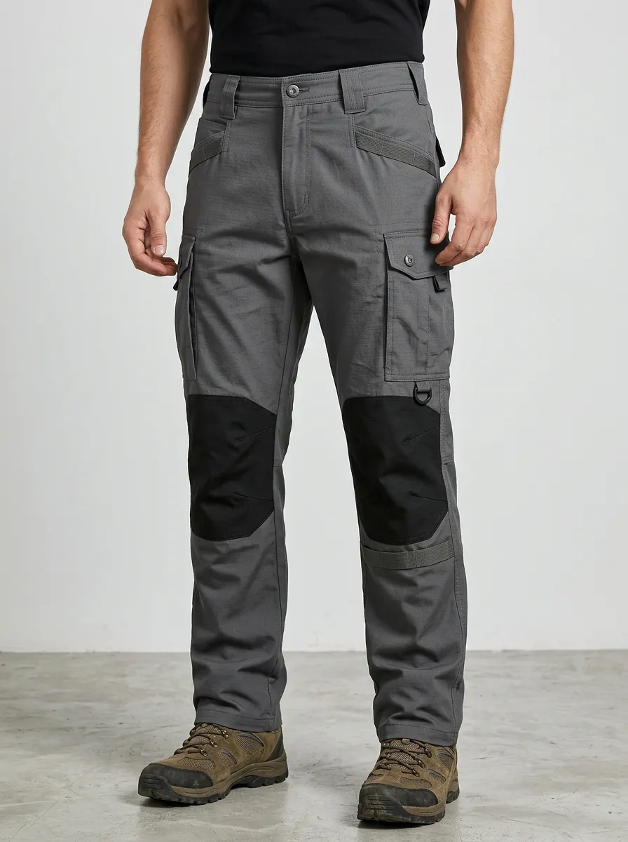 Daily Workwear Multi Pocket Street Look Men's Work Pants