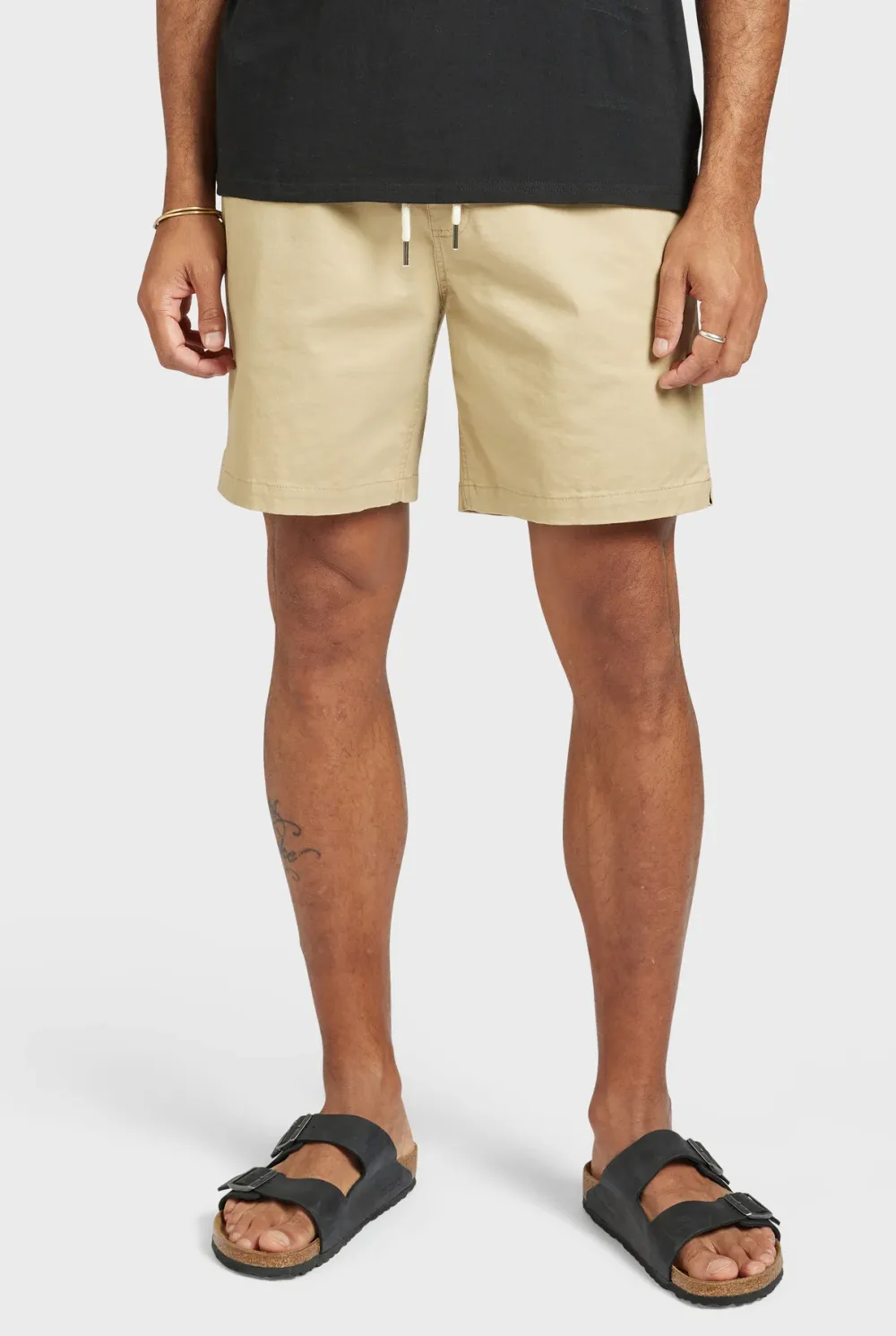 Classic Straight Cut Cotton Chino Casual Shorts
