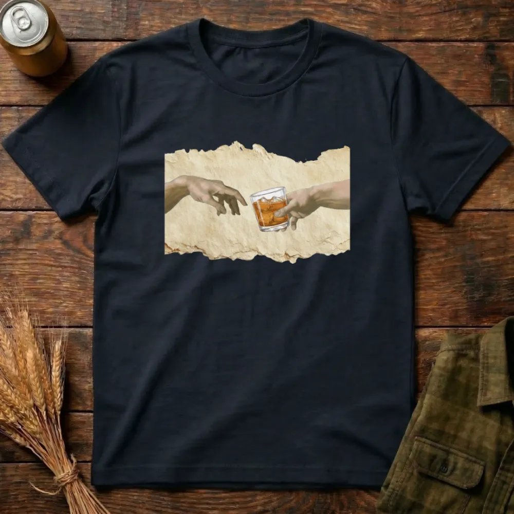 The Last Pour Graphic Cotton T-Shirt