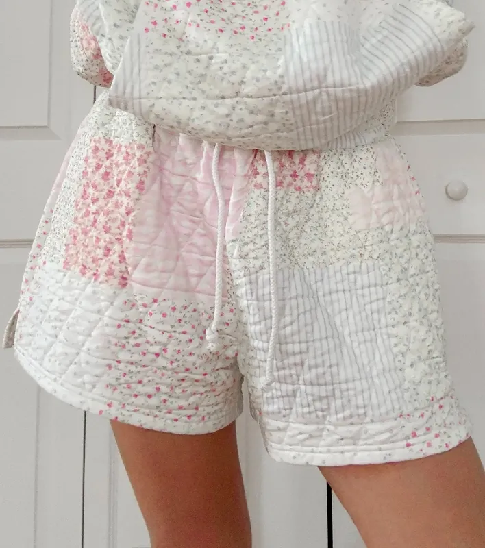 Stretch Blend Relaxed Shorts