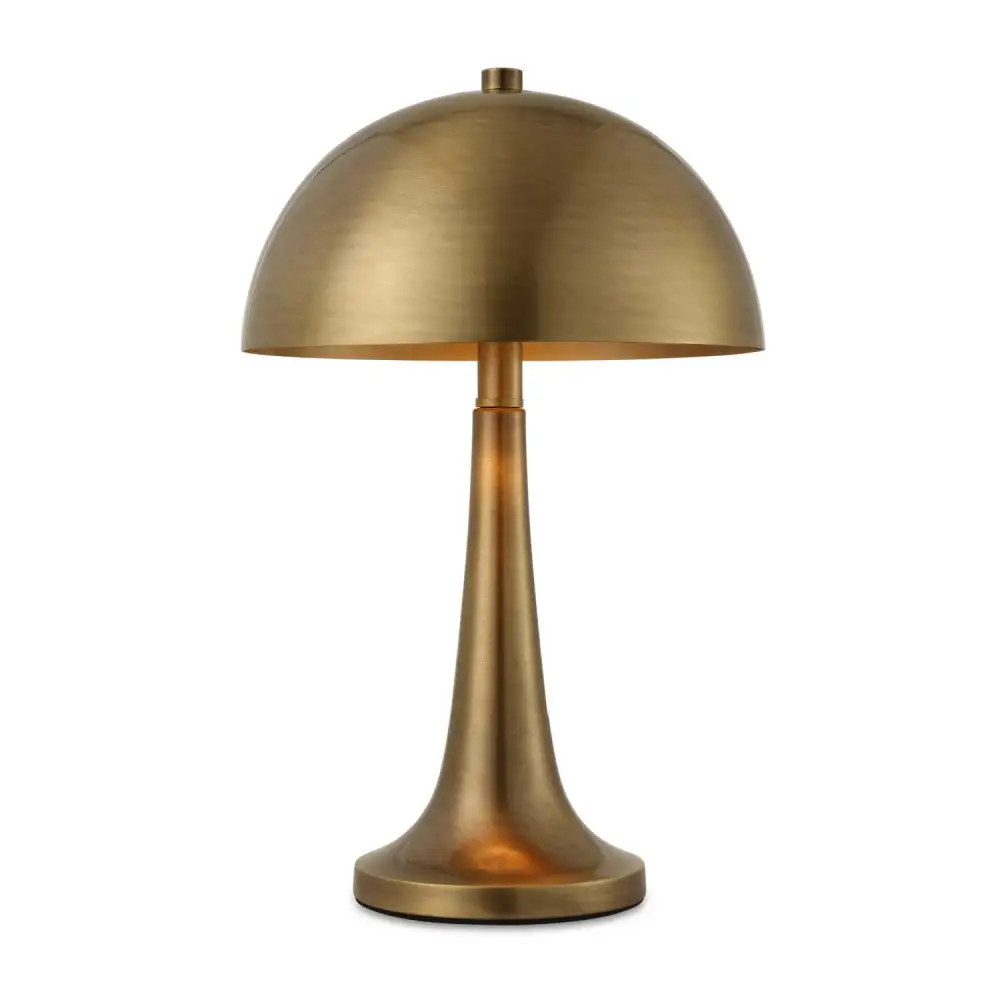Antique Brass Dome Lamp