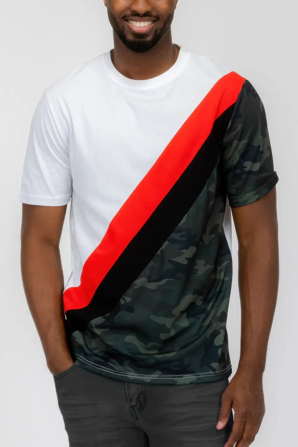 Slim Fit Single Stripe Track Pant Pants