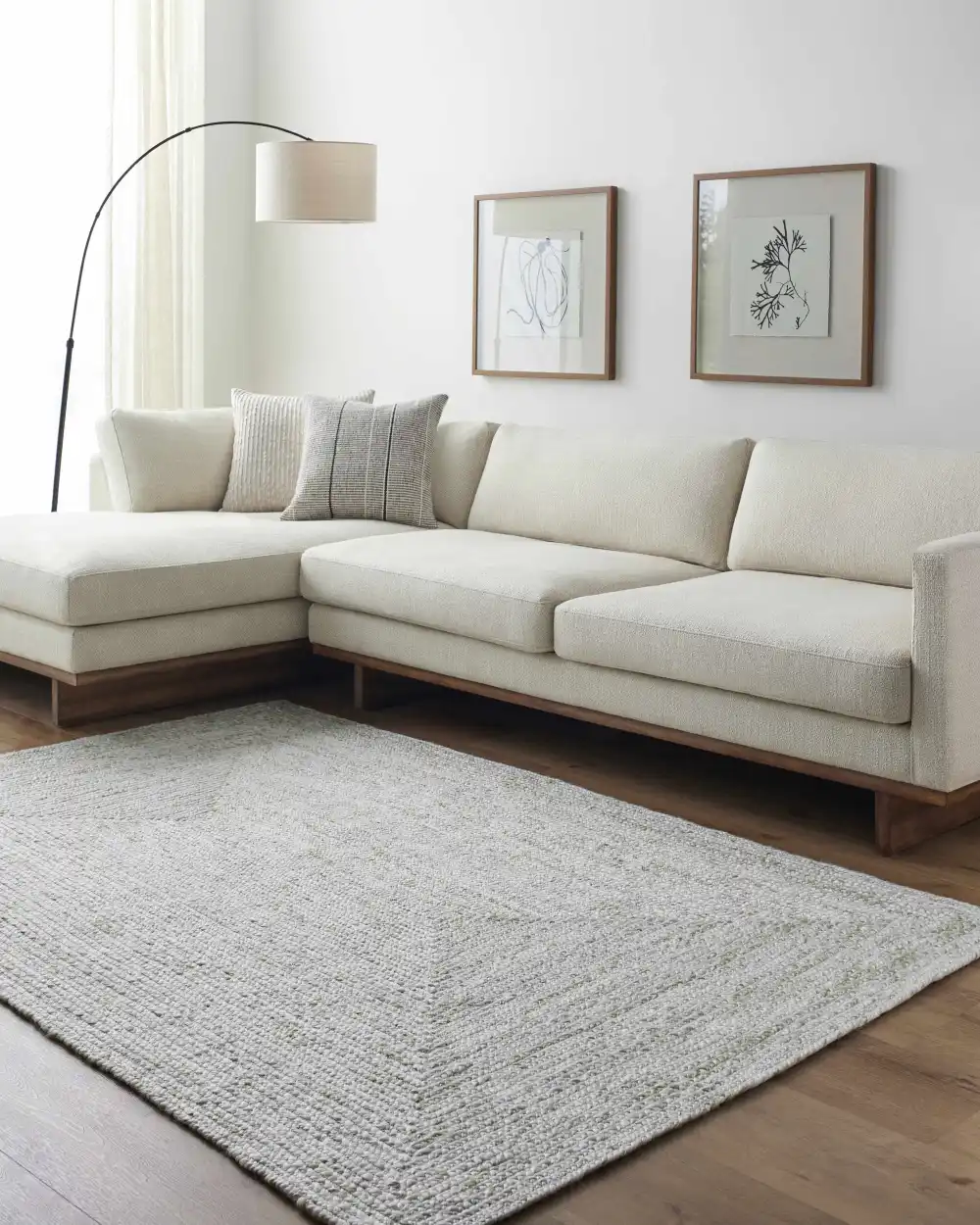 Contemporary Area Rug Interior Accent