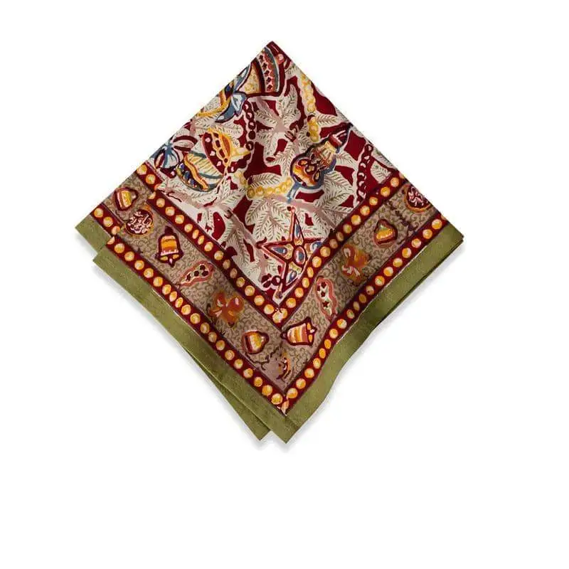 Softened Ornament Motif Napkin Set