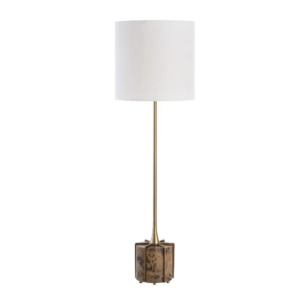 Marble Foot Buffet Lamp