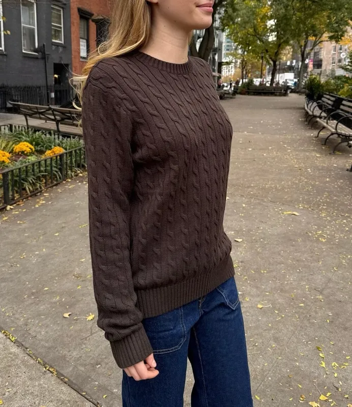 Mocha Knit Sweater