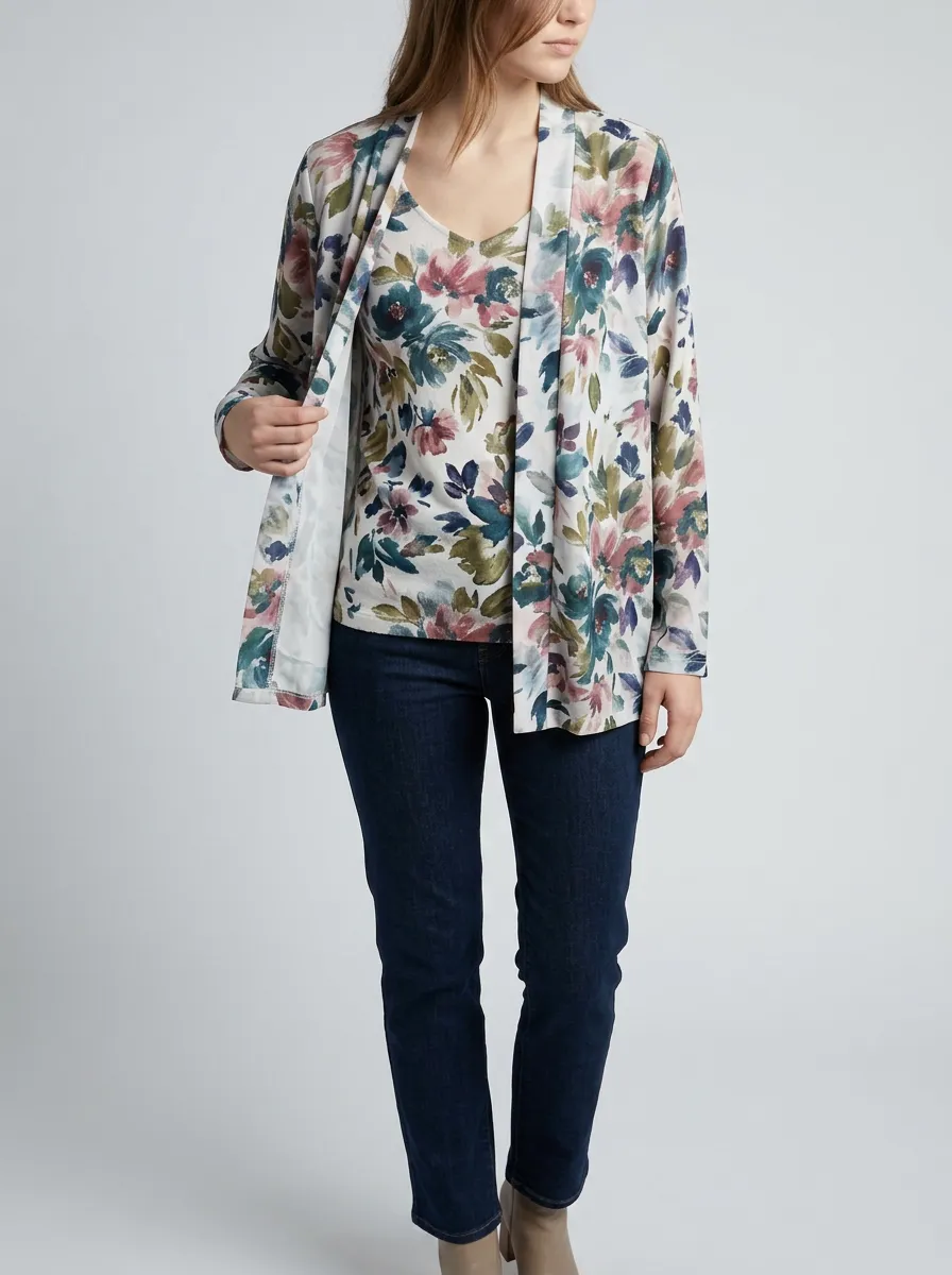 Women's Meadow Floral Top Twinset