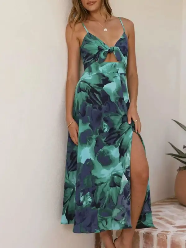 Versatile Floral Midi Dress