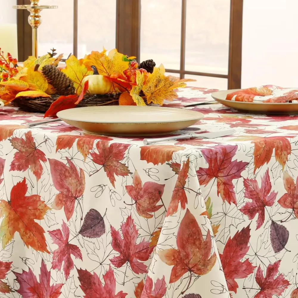 Autumn Maple Leaf Tablecloth