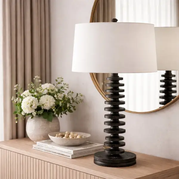 Round Layers Table Lamp
