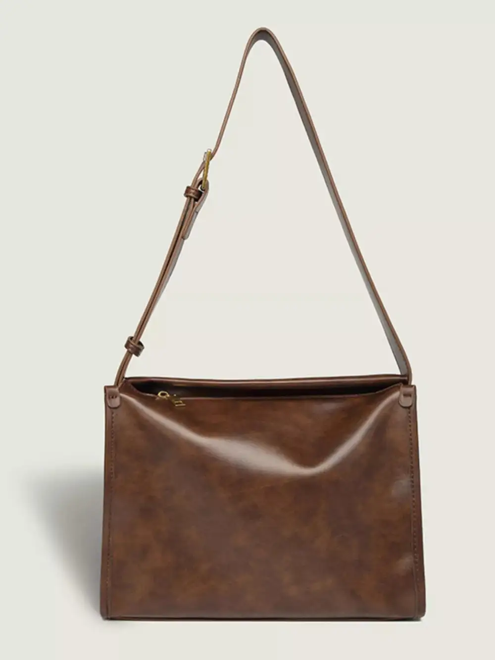Refined Utility Shoulder Bag