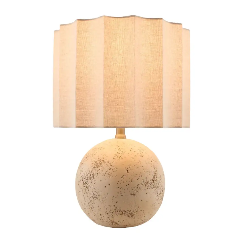 Minimalist Modern Metal Jute Table Lamp