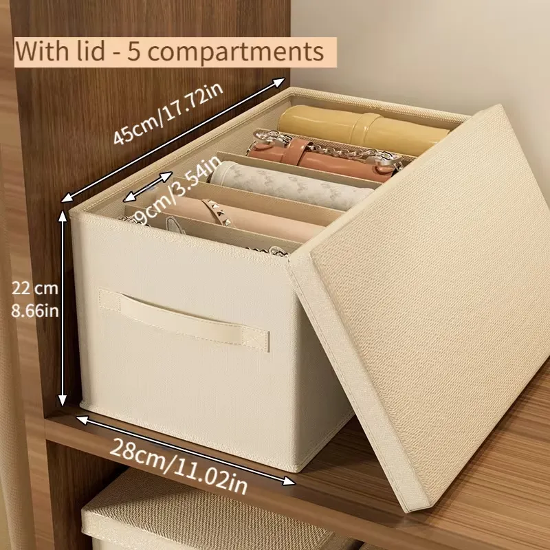 Fabric Storage Container with Handle