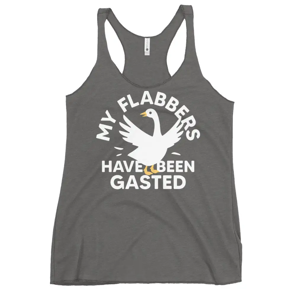 Flabbers Gasted Racerback Tank