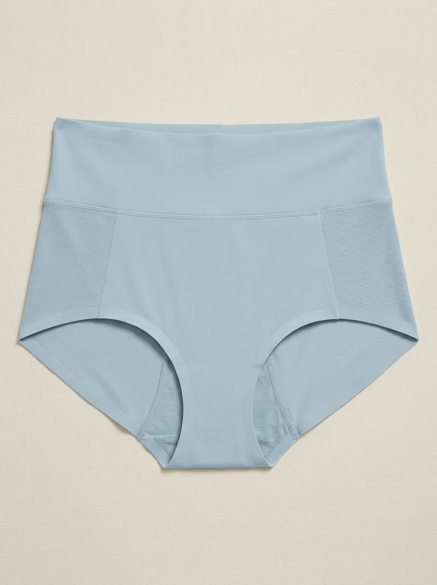 Women's Relaxed High Waist Seamless Printed Panties