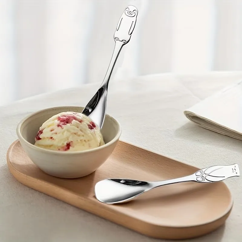 Playful Dessert Spoon Set