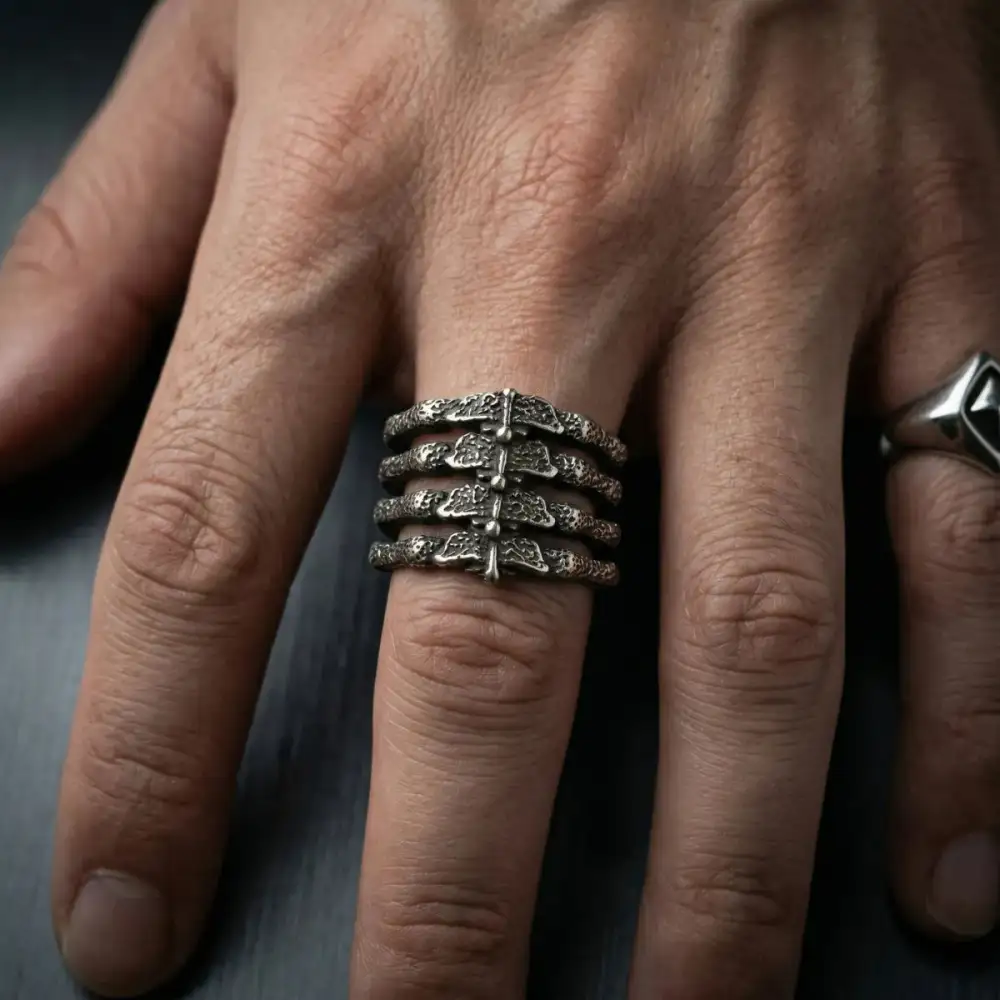 Men's Vertebrae Ring