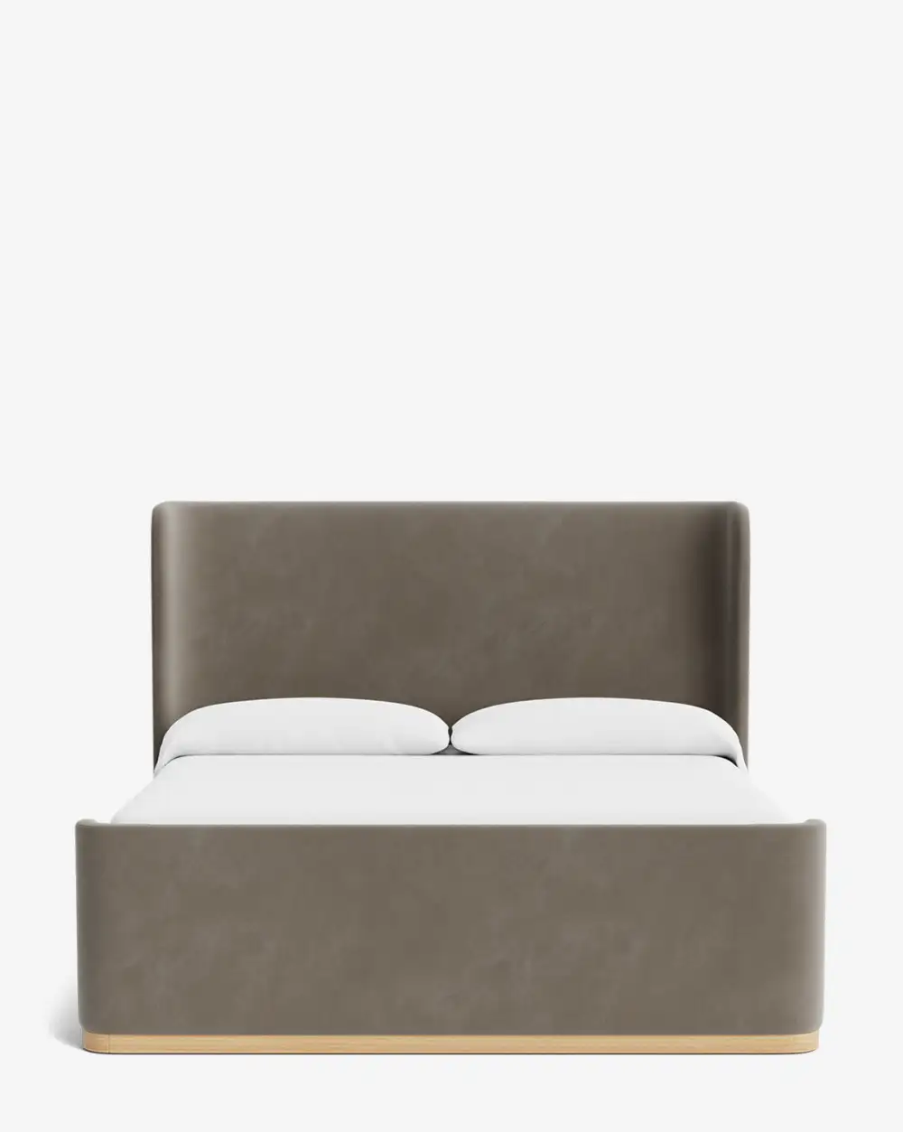 Upholstered Wood Bed