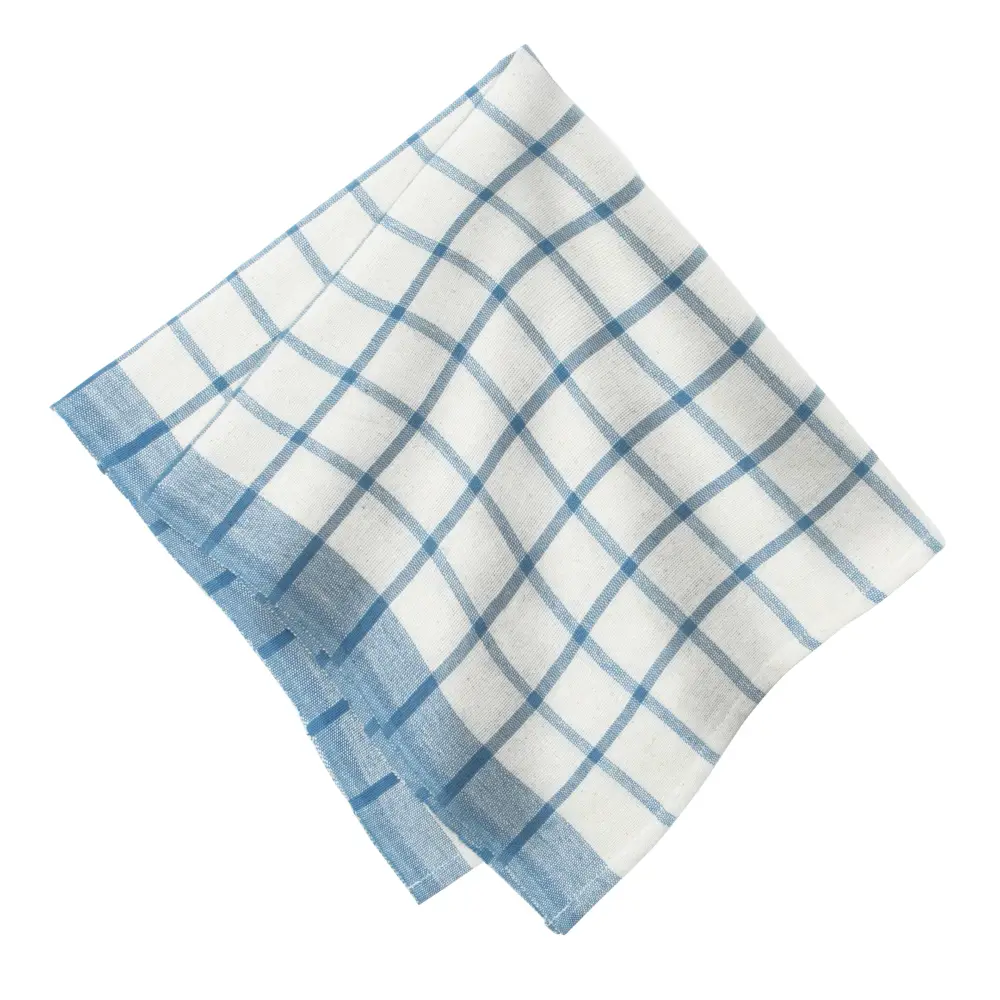 Relaxed Windowpane Check Napkin Set