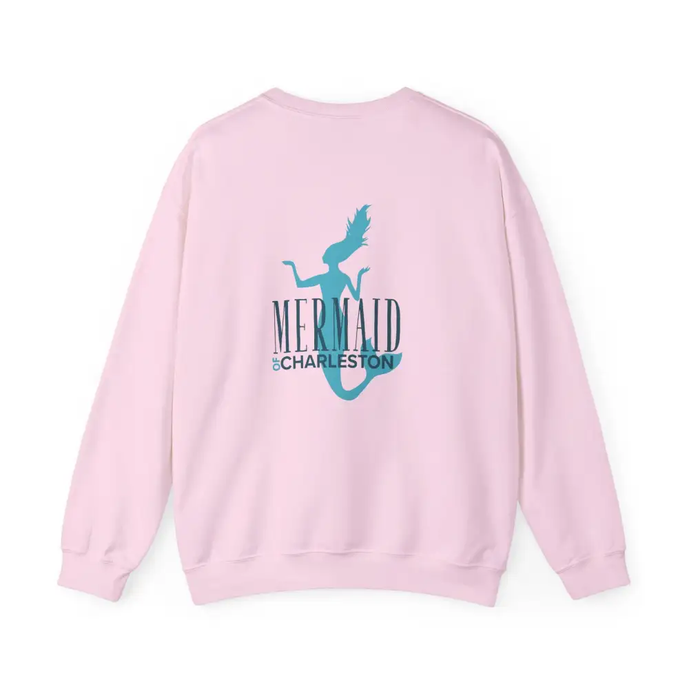 Coastal Mermaid Graphic Crewneck Sweatshirt