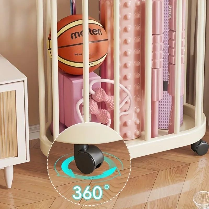 Fitness Equipment Storage Rack