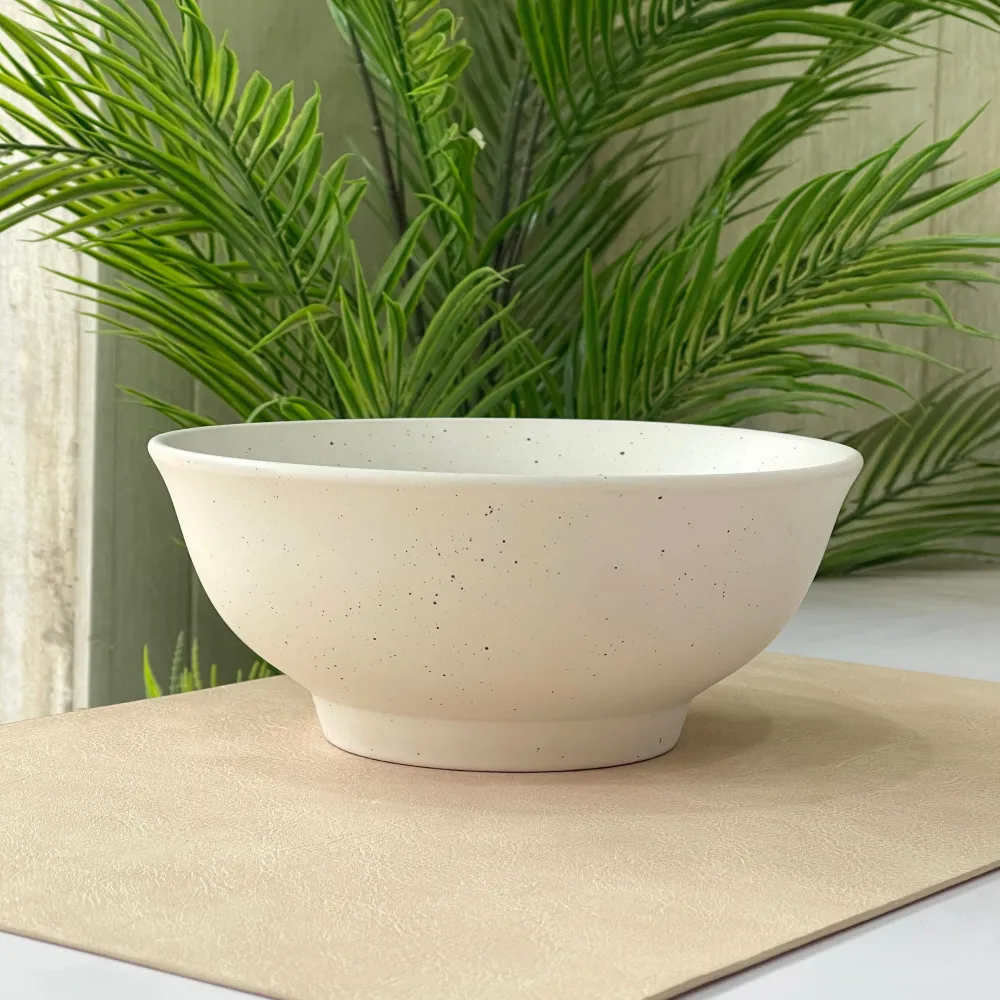 Refined Table Round Ceramic Dining Bowl