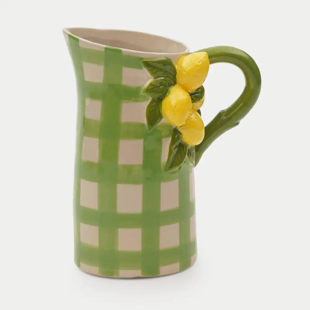 Check Ceramic Water Jug