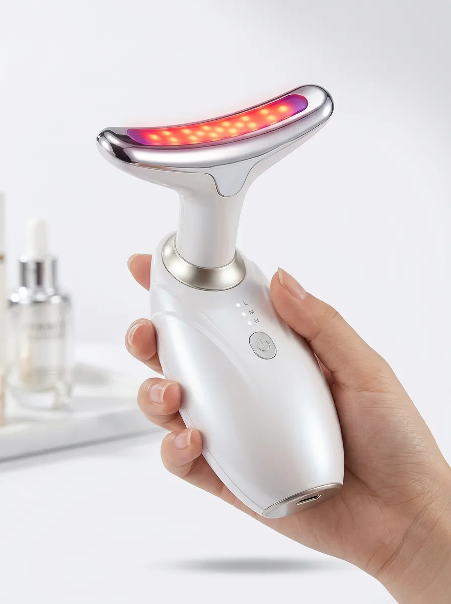 Red Light Face and Neck Skincare Massager