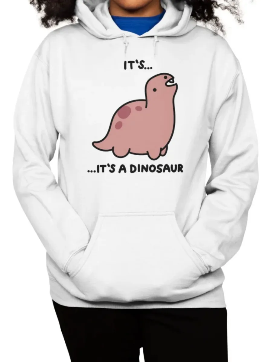 Funny Cute Dinosaur Graphic Hoodie