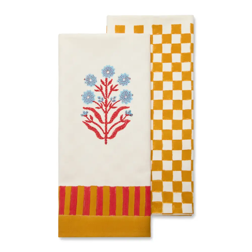 Playful Menagerie Tea Towel Set